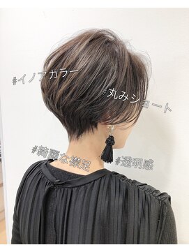 アッシュ 祐天寺店(Ash) 《Ash祐天寺》#オトナ女子#ショート#イノアカラー＃白髪