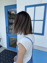 ヘアーメイク コラソン(hair make corazon)&nbsp;似合わせカットメルティカラー着物フェミニンロング