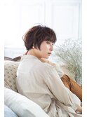 30代40代オススメ 外国人風白髪染め MERGE COLOR ショート