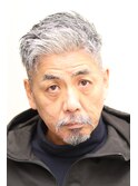 オヤジでもモテ髪ツーブロックベリーショートメンズ髪質改善