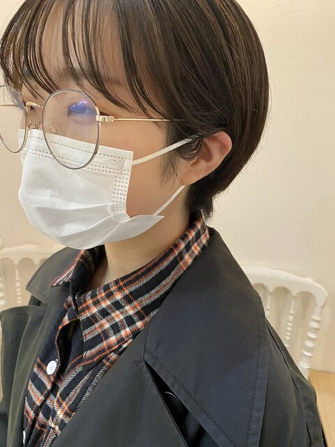 【F.】おしゃれメガネショート