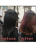 フィリア 台原店(Filea)&nbsp;【BeforeAfterカシスオレンジ】スガワラ担当