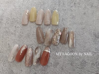 大人気の☆LAGOON NAIL☆も可能です♪