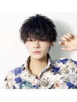 バージョン(Ver.)&nbsp;無造作 マッシュウルフ ツイストスパイラルパーマ 【 Ver. 柏 】