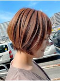 ボブ_大人かわいい_マッシュショート