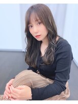 ログネオン(.6 -ROGU- neon) 【ログネオン】韓国風ゆる巻き×シースルーバング
