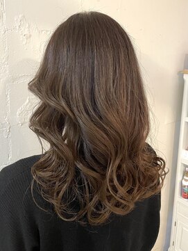 アンビエンテ(ambiente) 極細ハイライト　アッシュベージュ【坂根】