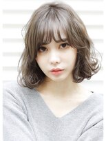 ヘアリゾートエーアイ 浅草店(hair resort Ai)&nbsp;切りっぱなしボブ風無造作スタイル