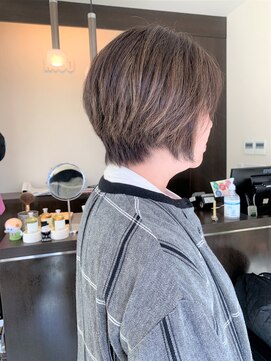 ニコ ヘアー(nico hair) ハイライトショートスタイル