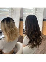 クラン ヘアーアンドスタジオ(CLAN hair & studio) #沖縄ハイトーン#沖縄美容室#プルエクステ
