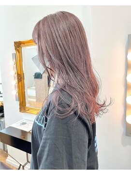 コワファースト  させぼ五番街店(COIFF1RST) pink lavender brown