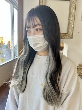 トロニー(TLONY) インナーカラー　シールエクステ　stylist/miaki