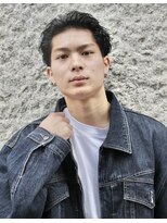 フランクスバーバー アンド ビアークラブ(FRANK'S BARBER and BEER CLUB) ワイルドアップバング刈り上げツーブロックオールバック