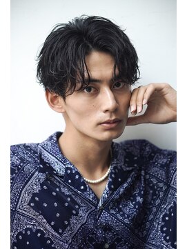 オーシャントーキョー 渋谷神南(OCEAN TOKYO) 人気黒髪センターパート