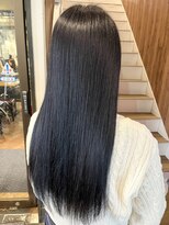 アヴァンス 天王寺店(AVANCE.) ブルーブラック×透明感