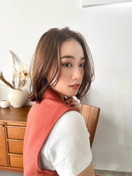 ラフィス ヘアー リノ 三宮店(La fith hair lino) 【La fith】チョコレートブラウン×髪質改善
