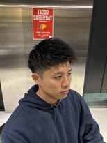 フランクスバーバーザスタンド(Frank’s barber the stand)&nbsp;メンズツーブロックパーマリップスマッシュ束感ショートF