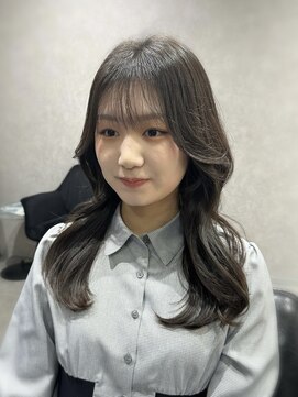 エースヘアー(A.hair) グレージュ/レイヤーカット/韓国ヘア