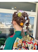 << 担当 : AYAKA >> 成人式ヘアセット