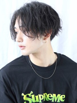 クロト 福岡本店(KUROT) ツーブロックマッシュ韓流センターパート簡単ソフトツイスト