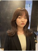 フェイスレイヤー20代30代大人可愛い顔まわりレイヤー小顔カット