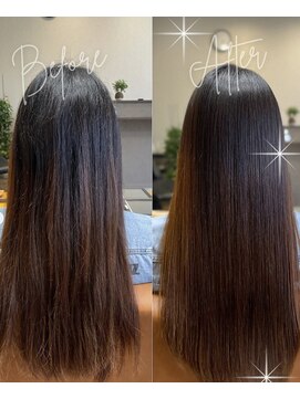 ルスリー 甲府店(Lsurii) 髪質改善ストレート