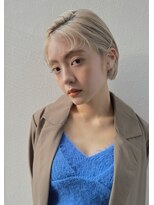 コポル(Copol)&nbsp;夏のハイトーンショート×ミルキーイエロー