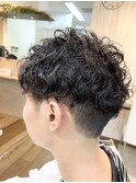 超楽メンズパーマスタイル