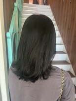 アヴァンス 天王寺店(AVANCE.) オリーブグレージュ×透明感