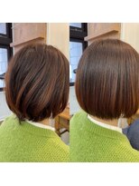 アメリ(Ameri)&nbsp;-Ameri-藤川☆美髪矯正【浜町/ショート/ボブ/髪質改善】