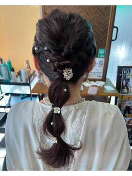 ヘアーデザイン ピニック(hair design P2C) お呼ばれヘア