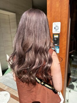 アシェル(Asher)の写真/透明感のあるトレンドを抑えたカラーから、大人綺麗なカラーまで◎あなたの理想の髪色を叶えます◇