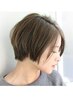【全員OK】美髪カラー＋カット￥13200　ホームケア付      
