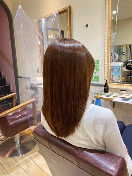 ネオリーブ ジューク 日吉店(Neolive JuQ) 明るい白髪染めライトベージュ白髪ぼかしカラー　日吉