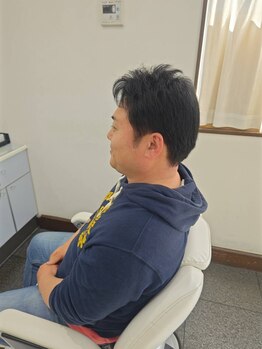マツイ(MATSUI)の写真/ぴったりのヘアスタイルを提案◎メンズ特化のマンツーマン施術で理想の髪へ！お悩みもご相談ください☆