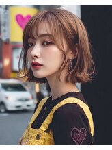 ミルクティーベージュ/ダブルカラー/ブリーチなしダブルカラー/ケアブリーチ/髪質改善/学割U24/横浜/横浜駅