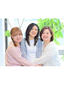 女性スタイリスト多数☆話しやすくて丁寧だから気兼ねなく相談できる ♪髪質改善や白髪染めはお任せ下さい