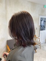 カムバイネオリーブ 溝の口店(Cam by neolive)&nbsp;インナーカラー　ブリーチ　レイヤー　ミディアム