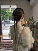 タイトヘアアレンジ