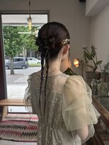 ヘアー バトン(hair vaton) タイトヘアアレンジ