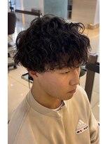 スタイル 成城学園前(STYLE) メンズ マッシュ 波巻きパーマ メンズパーマ