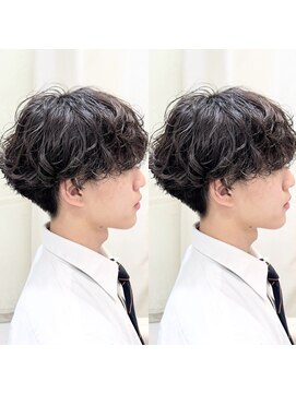 アッシュ 池袋店(Ash) 無造作シャドウパーマ ＃池袋駅