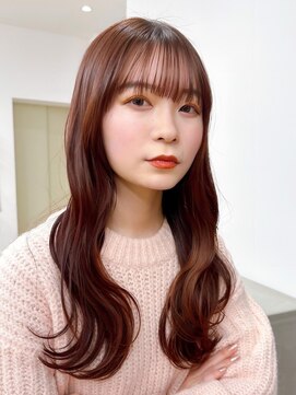 セイドット リー(Say. Ree) Say.ロングレイヤーヘーゼルグレージュローズブラウン表参道青山