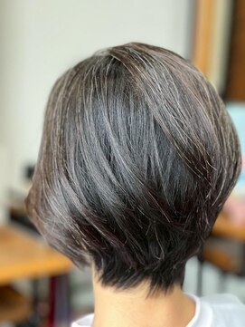ヘアーデザイン ピニック(hair design P2C) 品よく、こなれるショートボブ