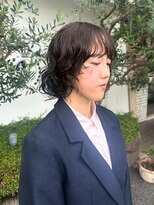 リリー(Rilie)&nbsp;ミディアム/レイヤーパーマ/デザインカット/似合わせカット