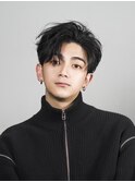 メンズショート カルマパーマ ダウンパーマ メンズ韓国ヘア
