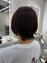 サンドレオ 新宿店(sand Leo)&nbsp;ショートウルフ×赤みブラウン