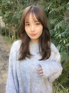 ロビー(LOBBY) 『LOBBY  三浦』小顔サイドバング×くびれヘア