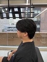 ハイパー ヨコハマ(HYPER yokohama) 韓国風センターパート【メンズ/パーマ/センターパート】