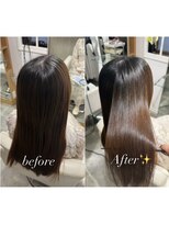 コークス 原宿 表参道(COKETH)&nbsp;縮毛矯正/ストレートパーマ/髪質改善/艶髪/美髪矯正
